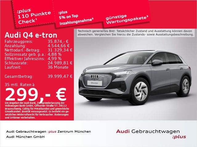 Audi Q4 e-tron 34.355 km 34.775 &euro; Eching 85386
