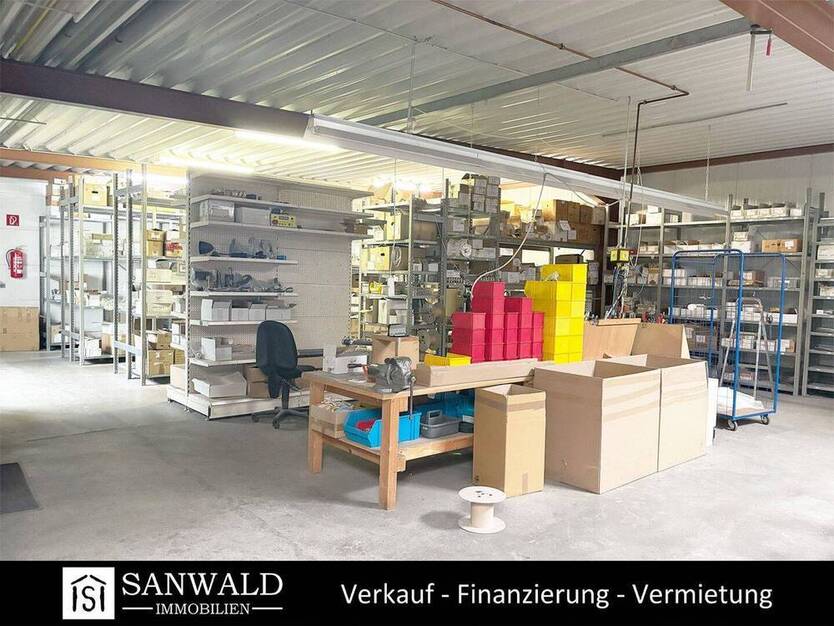 Gewerbehalle mit 2.100 qm Produktions- und Lagerfläche zu vermieten