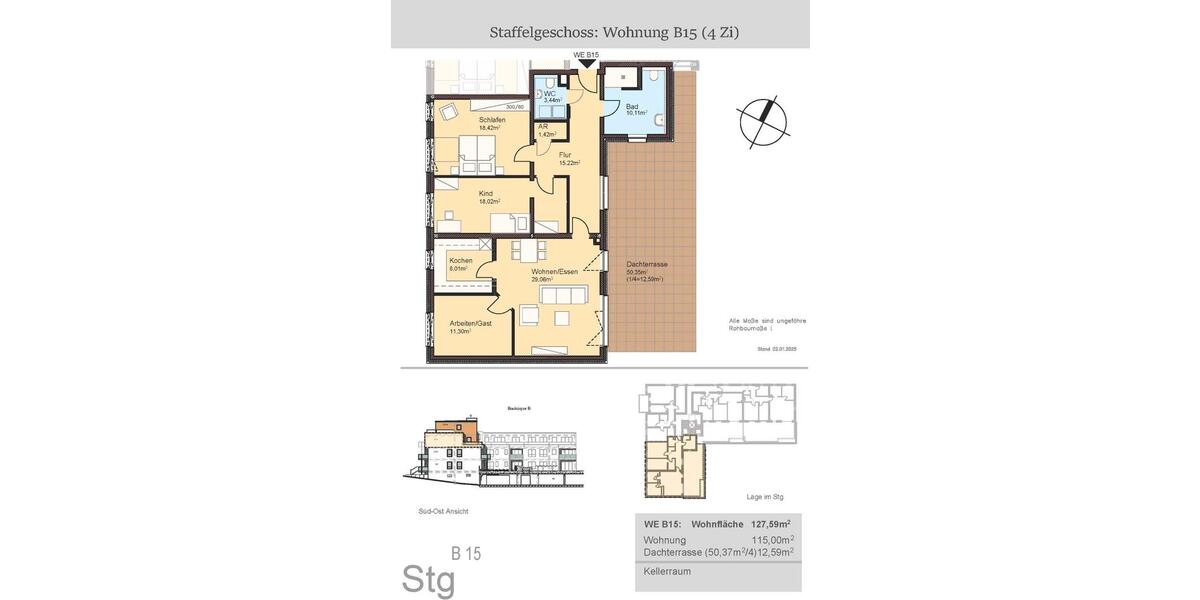 Einfamilienhaus Oberhausen Biefang - 4 Zimmer, 115 m&sup2;, 1.697&euro; | Angebot:26238709