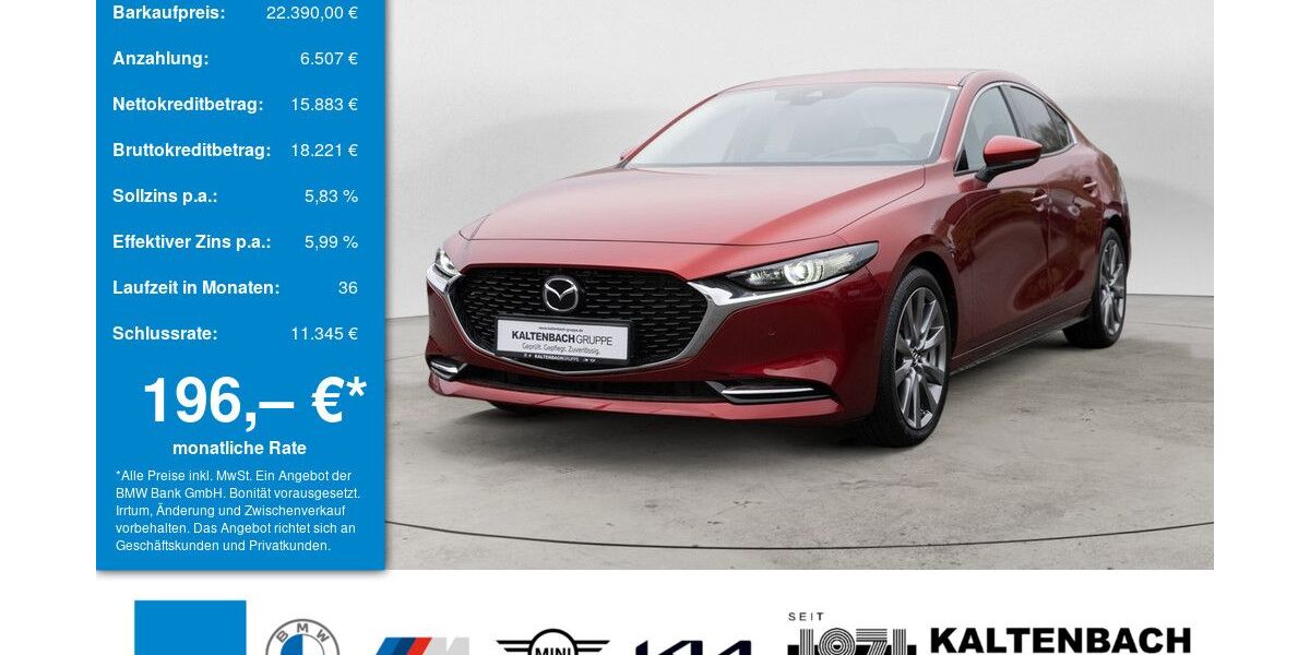 Mazda 3 24.000 km 22.090 &euro; Olpe 57462