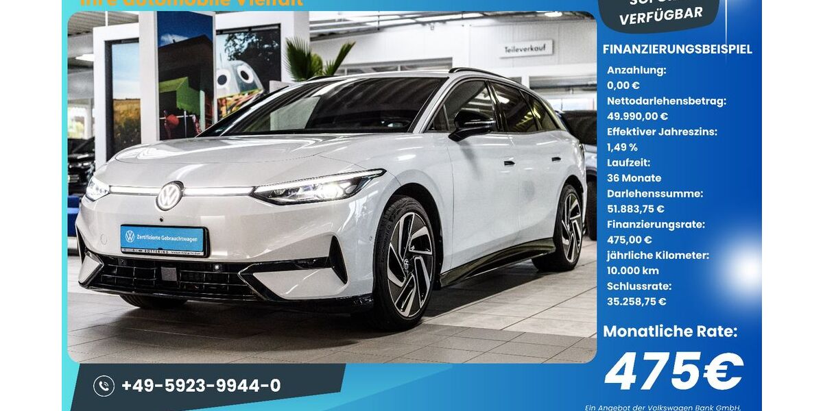 VW ID.7 19.158 km 49.990 € Schüttorf 48465