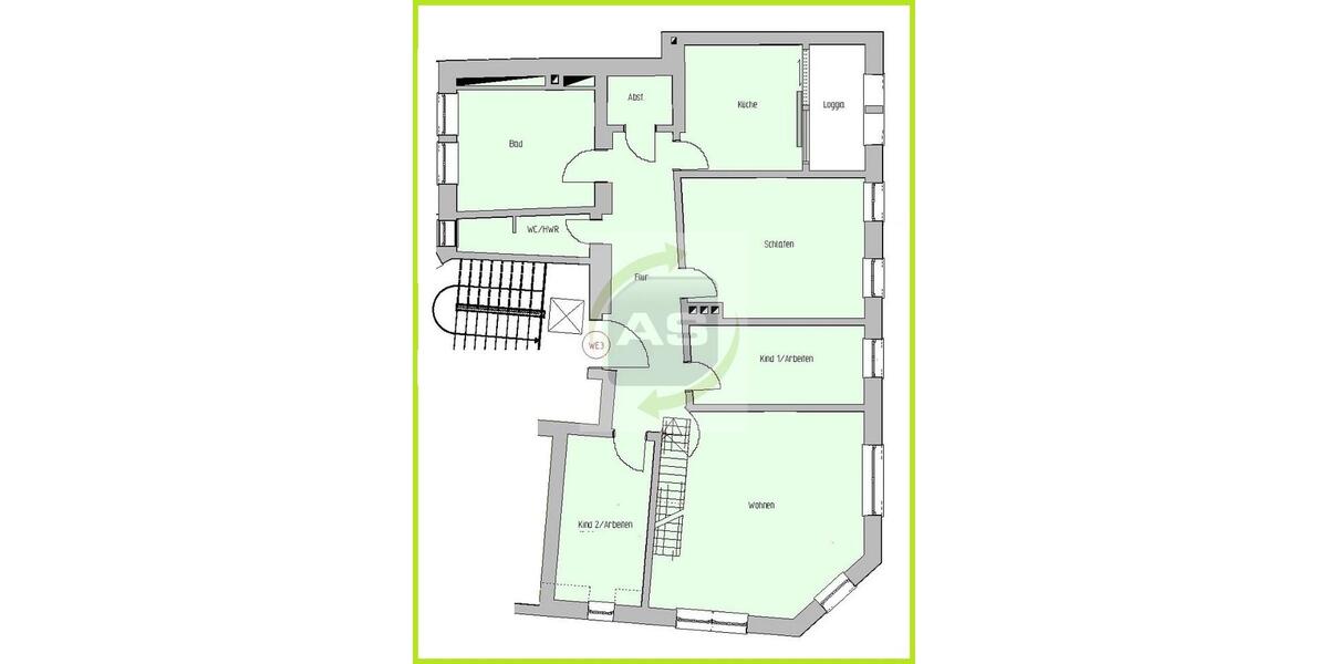 Maisonettenwohnung Zwickau - 5 Zimmer, 176 m&sup2;, 1.749&euro; | Angebot:22591323