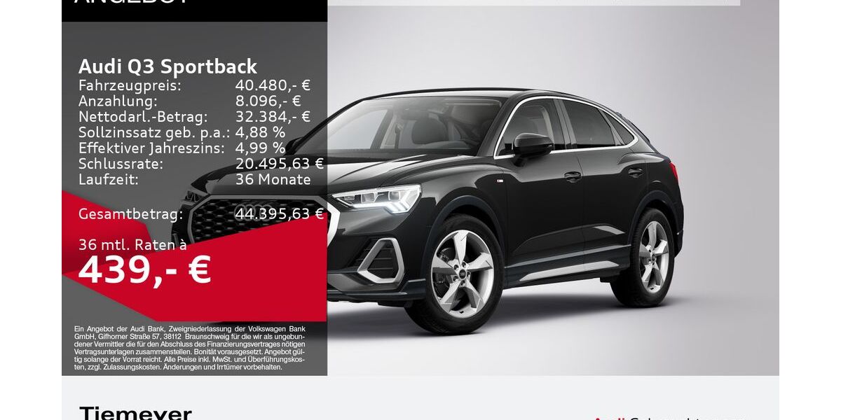 Audi Q3 5.014 km 40.480 &euro; Plettenberg 58840