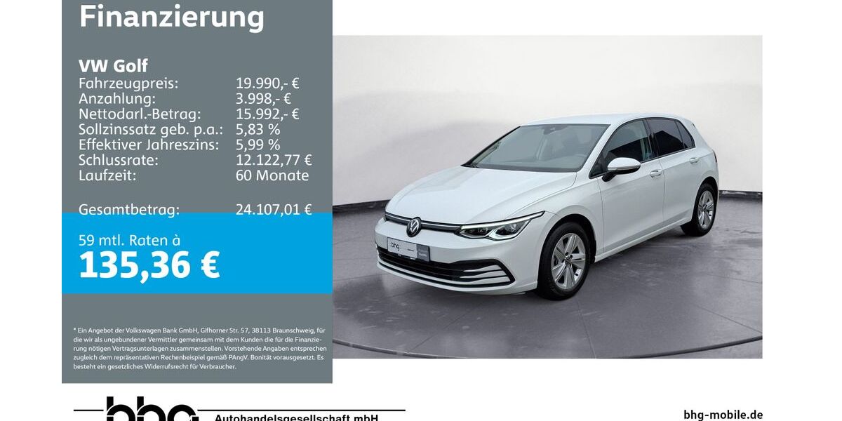 VW Golf 39.850 km 18.950 &euro; Reutlingen 72770