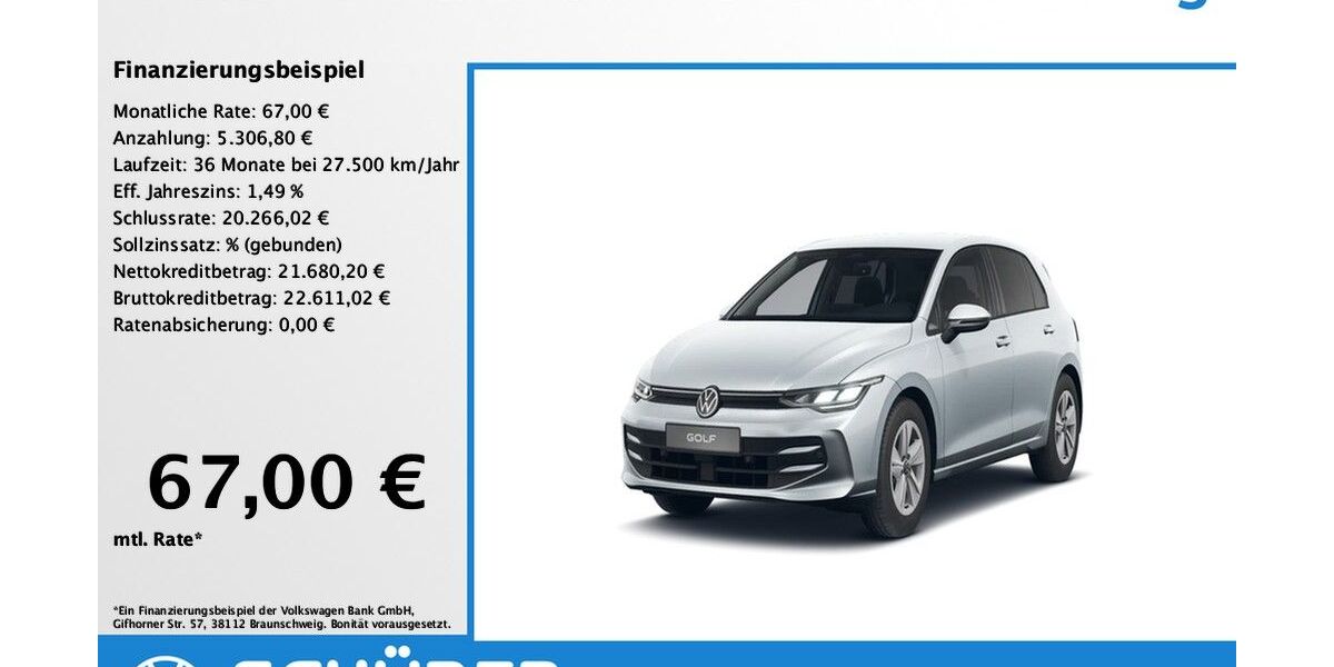 VW Golf 6.759 km 26.487 &euro; Dießen am Ammersee 86911