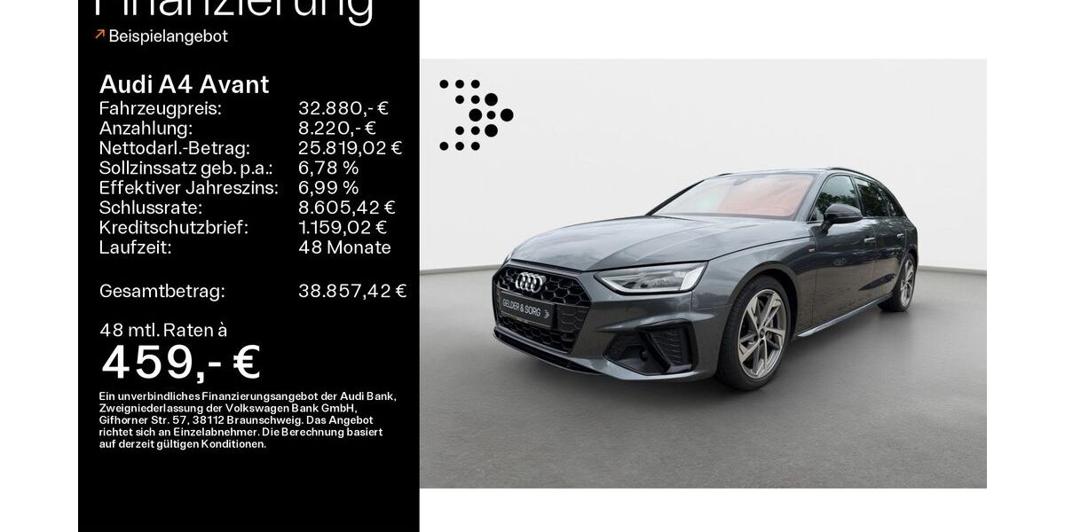 Audi A4 83.490 km 32.880 &euro; Ebern 96106