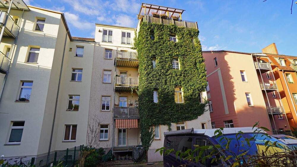 RESERVIERT! Für Familien zum selbst einziehen! Seltene, leere 4 - Zimmer-Wohnung mit Balkon und Stellplatz nahe dem neuen Bauhausmuseum 4 zimmer