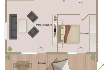 Wohnung Meßkirch - 2 Zimmer, 56 m&sup2;, 760&euro; | Angebot:26395476