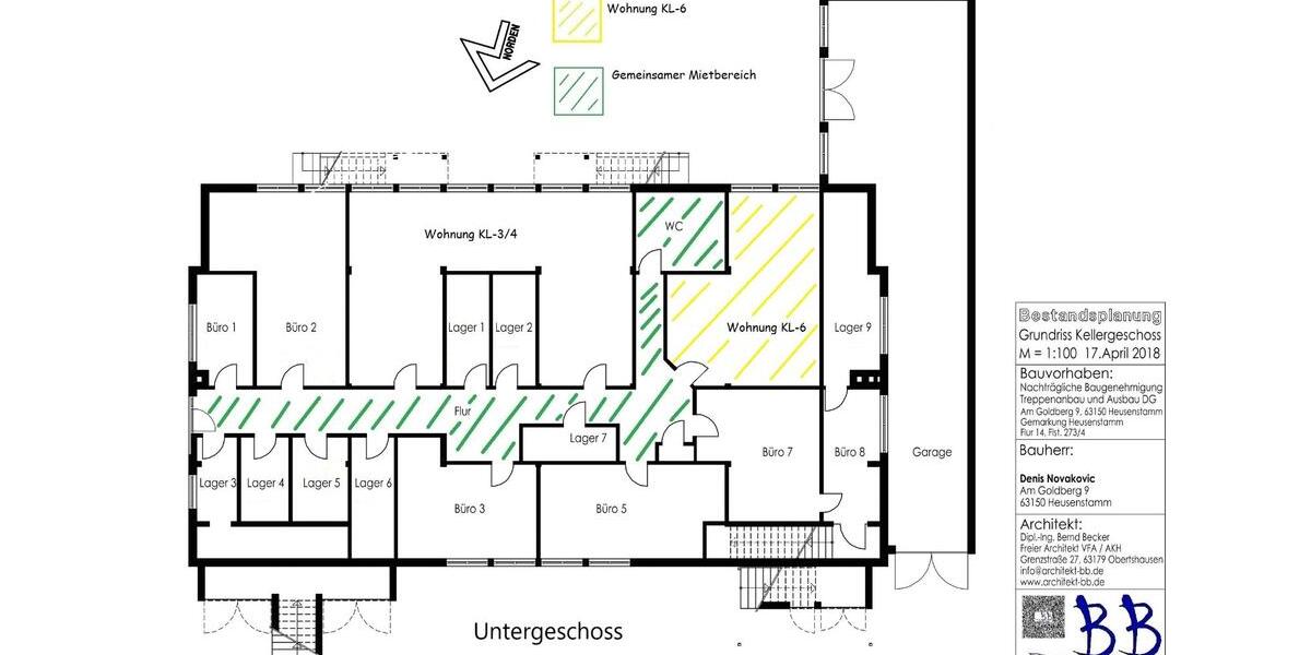 Erdgeschoßwohnung Heusenstamm - 1 Zimmer, 43 m&sup2;, 700&euro; | Angebot:25843164
