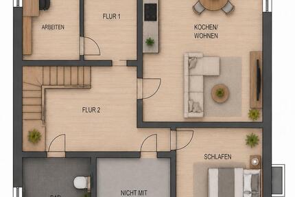 Wohnung Illingen - 2.5 Zimmer, 92 m&sup2;, 720&euro; | Angebot:26677363