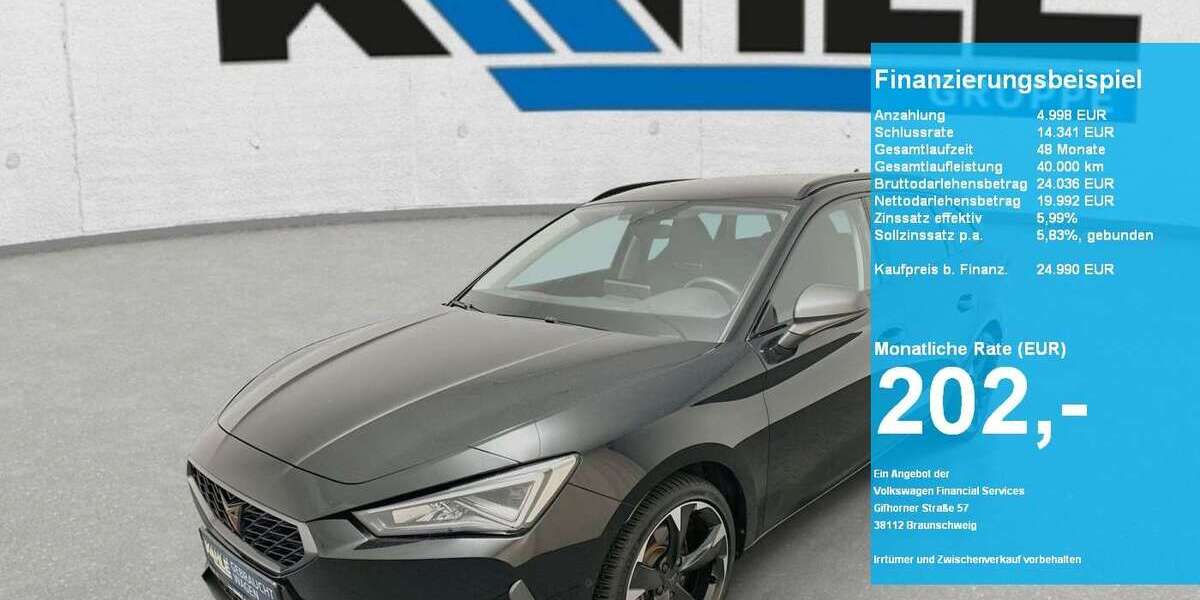 Cupra Leon 67.089 km 24.990 &euro; Walsrode 29664