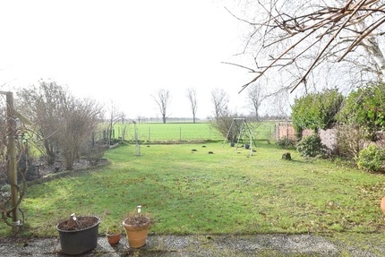 EFH in ruhiger Wohnstr. mit unverbaubarem Blick aufs Feld! + EBK + Carport + Garten - Haus Weyhe Leeste | Angebot:24213159
