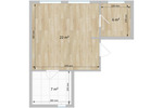Helle 1-Zimmer-SouterrainWohnung mit Fußbodenheizung