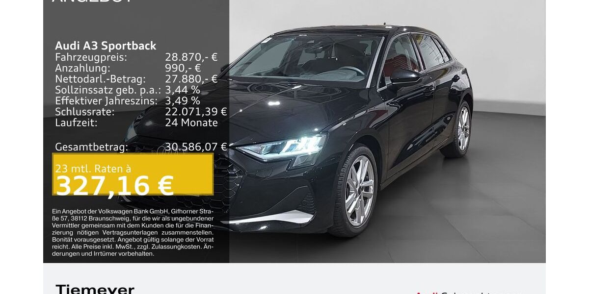 Audi A3 25.968 km 28.870 &euro; Plettenberg 58840