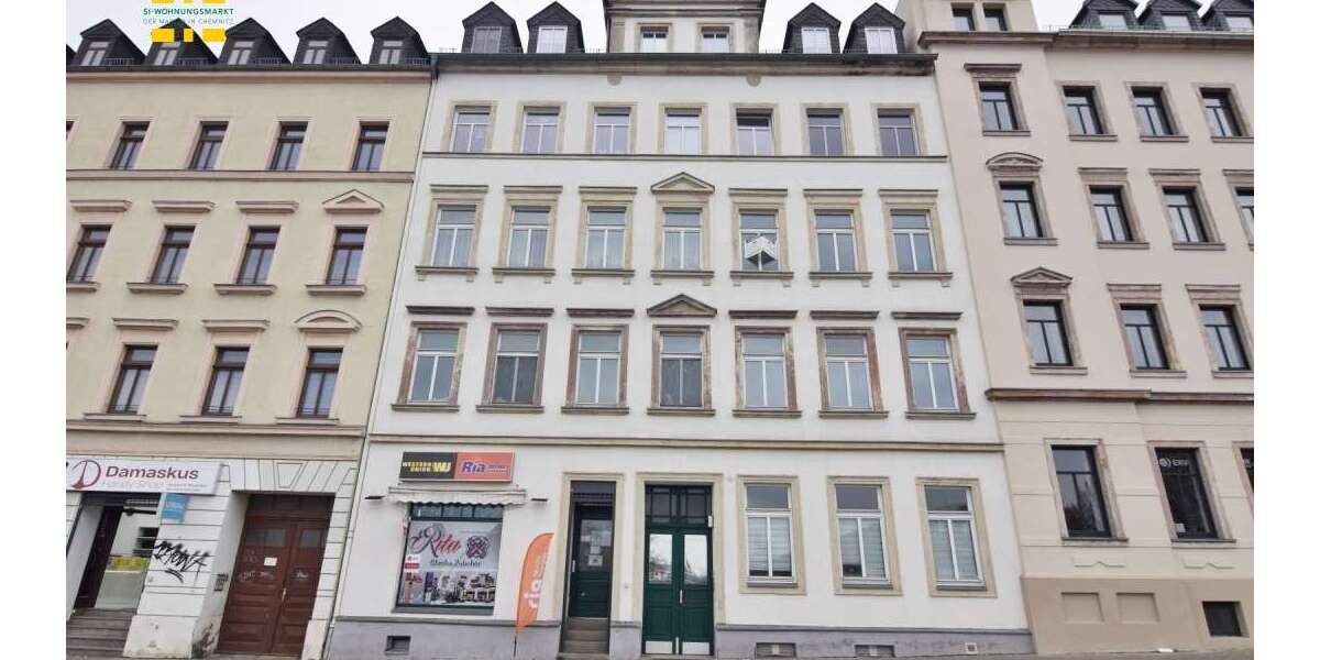 Etagenwohnung Chemnitz Sonnenberg - 2 Zimmer, 54 m&sup2;, 36.500&euro; | Angebot:27111576