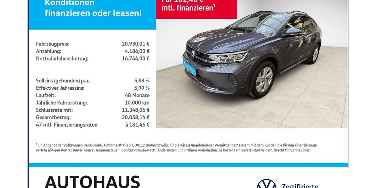 VW Taigo 19.995 km 20.930 &euro; Bitterfeld-Wolfen 06749