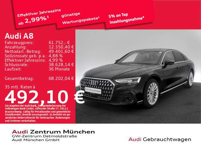 Audi A8 34.829 km 61.752 &euro; München 80935