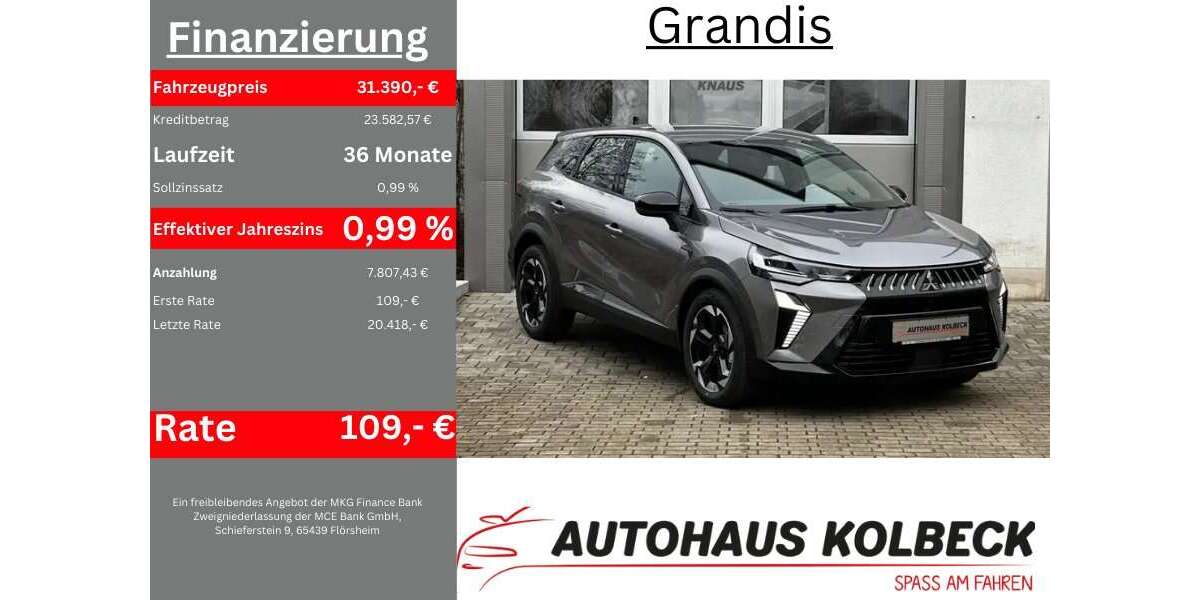 Mitsubishi Grandis 2.000 km 31.390 &euro; Ingolstadt 85055