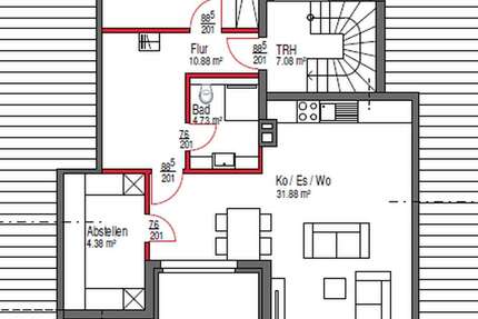 Wohnung Horumersiel (Wangerland) Horumersiel - 3 Zimmer, 75 m&sup2;, 600&euro; | Angebot:25941301