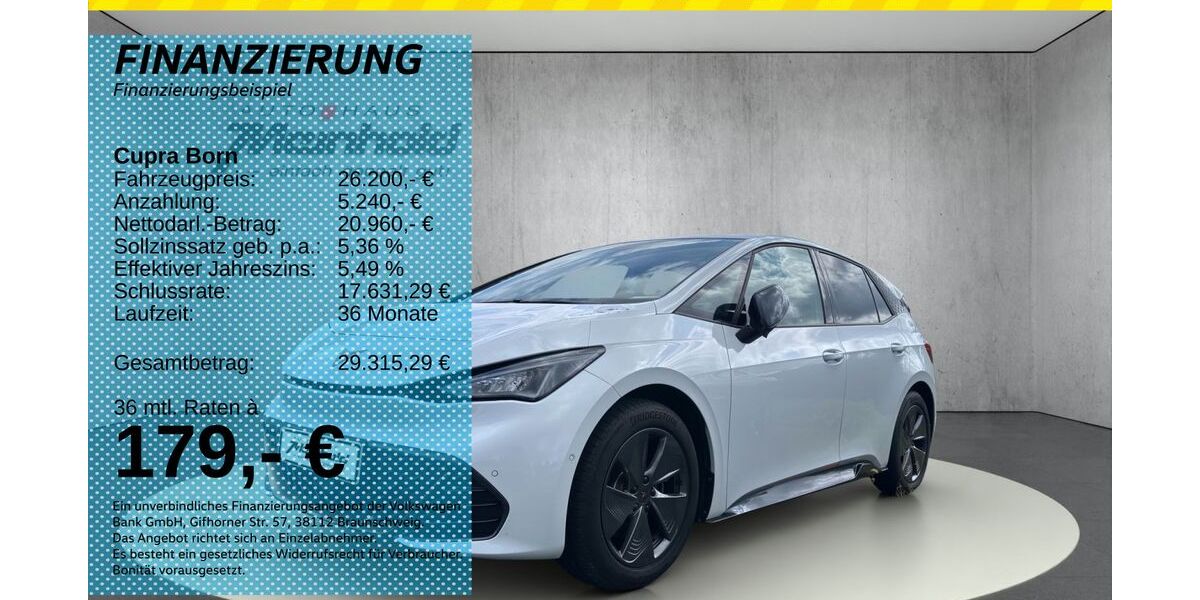 Cupra Born 18.990 km 26.200 &euro; Auerbach/Rebesgrün 08209