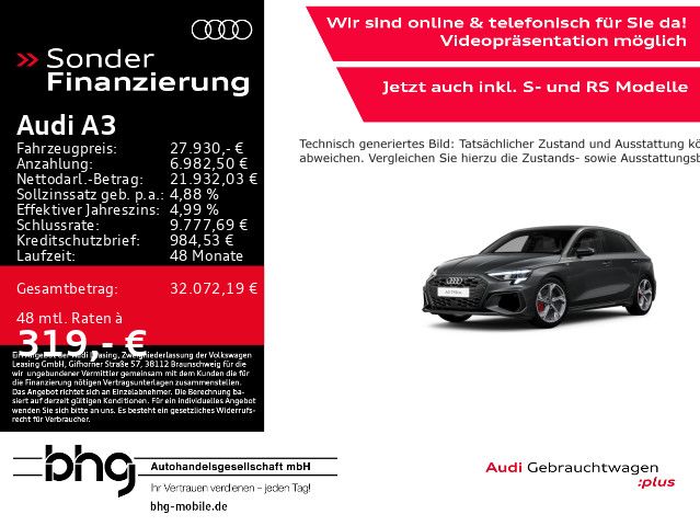 Audi A3 38.484 km 27.930 € Kehl 77694