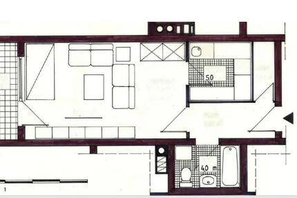 Wohnung Wilster - 1 Zimmer, 37 m&sup2;, 350&euro; | Angebot:26165826