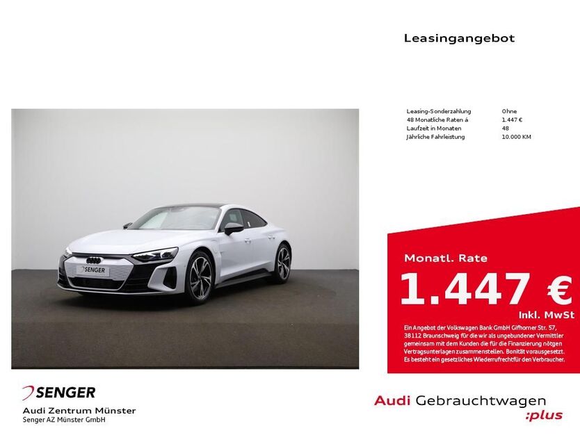 Audi e-tron GT 23.000 km 75.000 € Münster 48153
