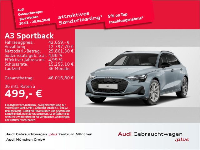 Audi A3 7.739 km 42.659 &euro; Eching 85386