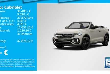 VW T-Roc 3.997 km 38.480 &euro; München 80935