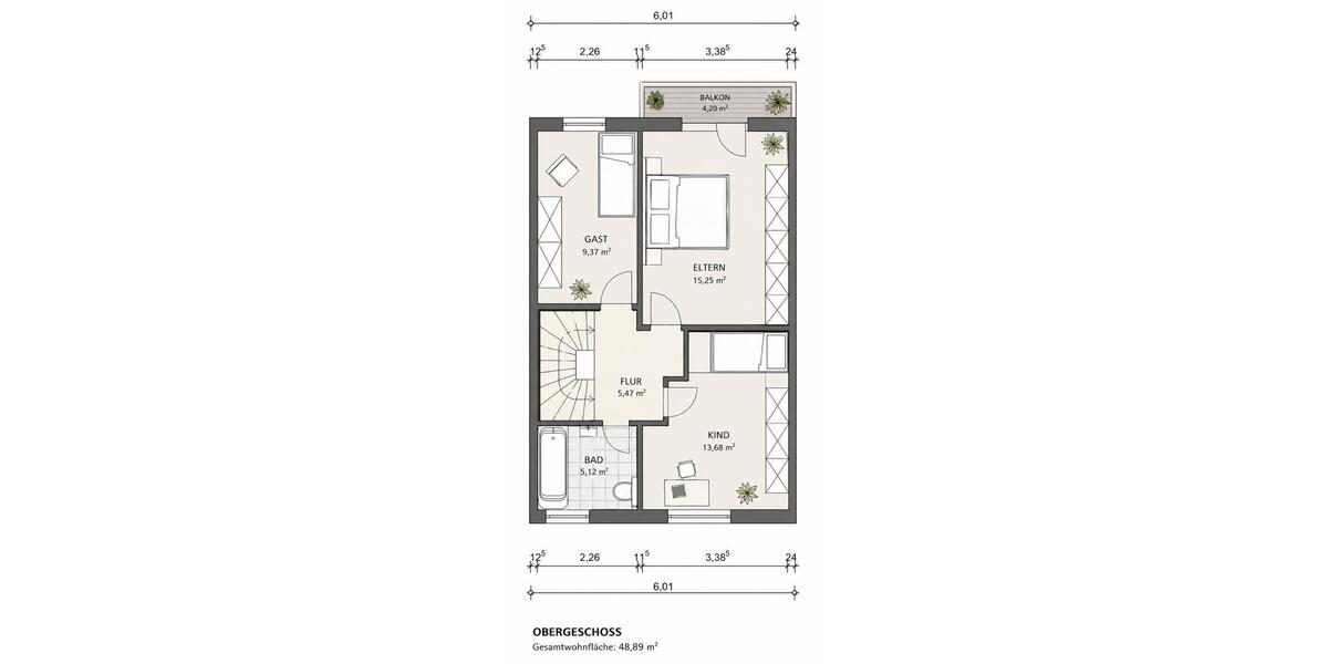 Reihenhaus Naila - 6 Zimmer, 140 m&sup2;, 160.000&euro; | Angebot:26321959