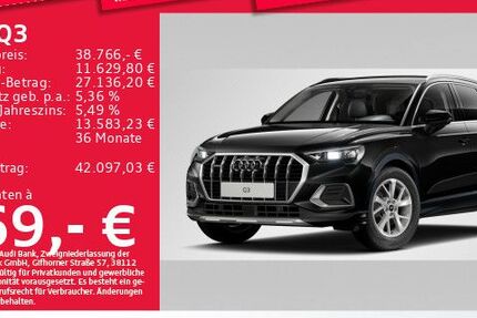Audi Q3 5.271 km 38.766 &euro; Eching 85386