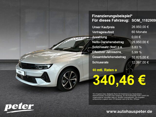 Opel Astra 10.200 km 26.950 &euro; Sondershausen 99706