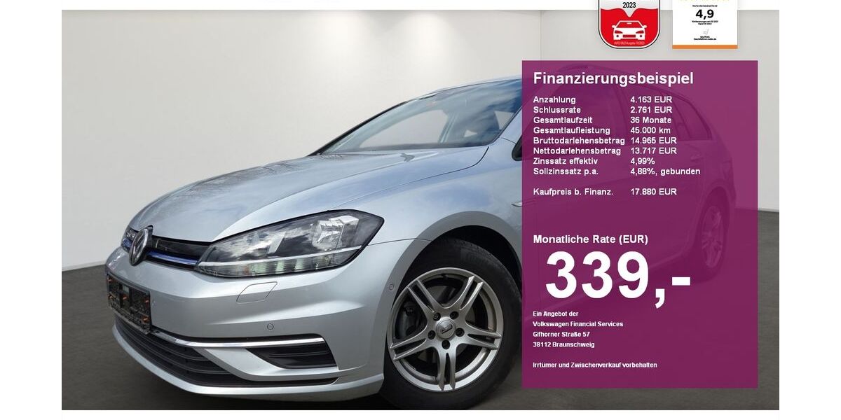 VW Golf 22.500 km 17.880 &euro; Albbruck 79774