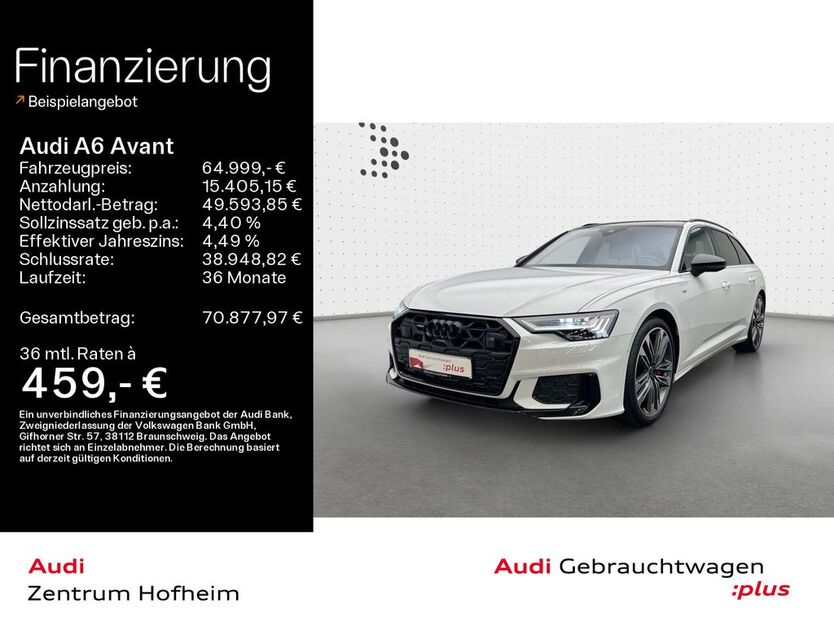 Audi A6 11.736 km 64.999 € Hofheim 65719