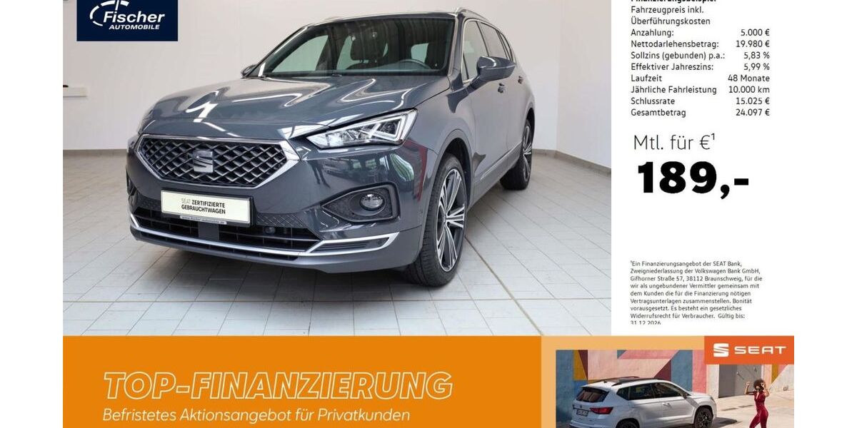 Seat Tarraco 75.942 km 24.980 &euro; Amberg 92224