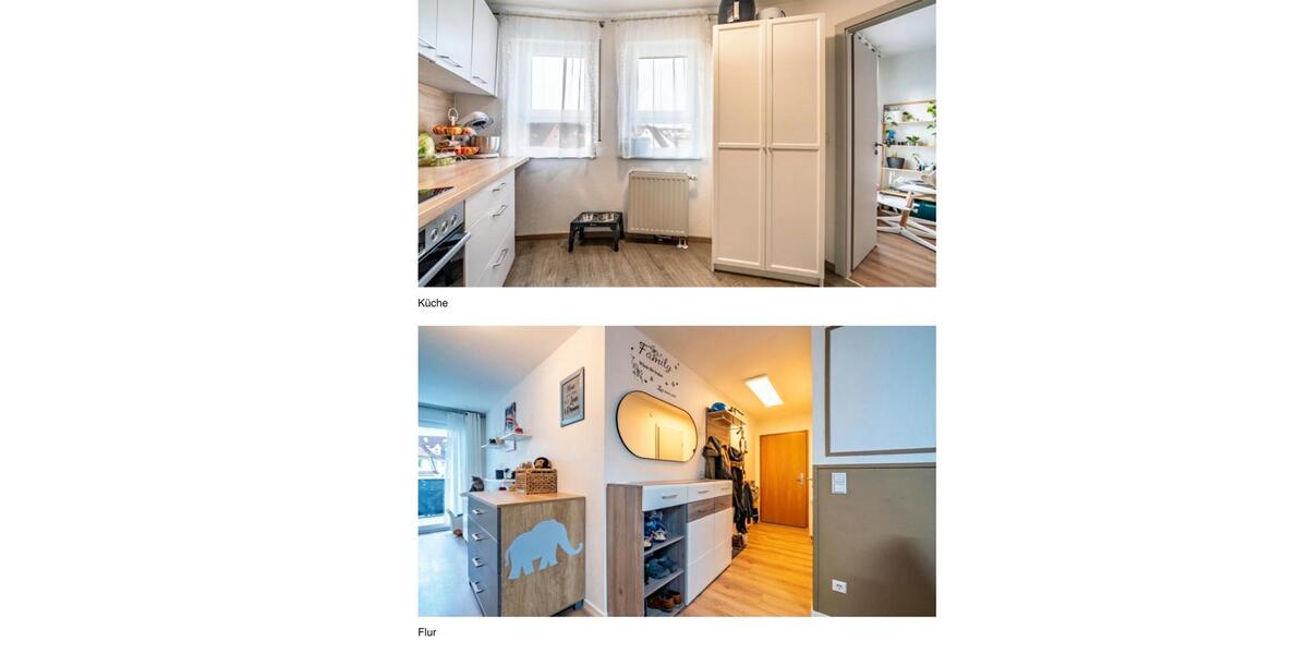 Etagenwohnung Oedheim - 3 Zimmer, 80 m&sup2;, 309.000&euro; | Angebot:26398841
