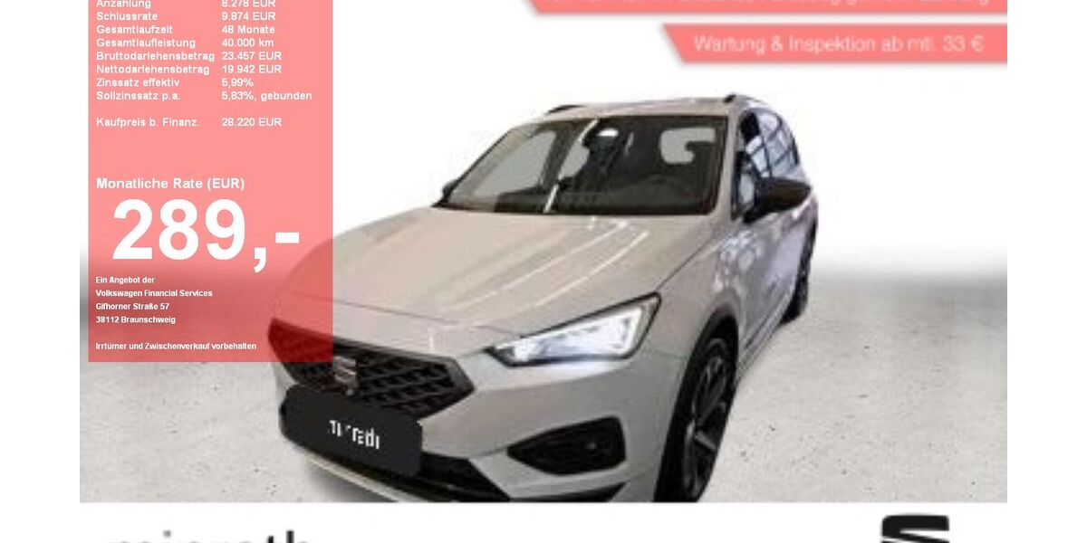 Seat Tarraco 86.566 km 27.470 &euro; Moers-Hülsdonk 47441