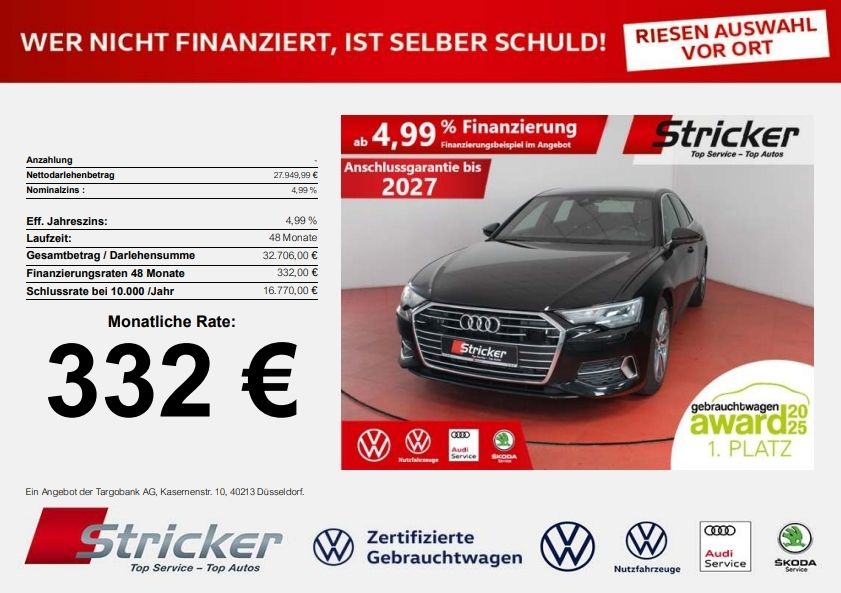 Audi A6 66.141 km 26.949 &euro; Detmold 32760
