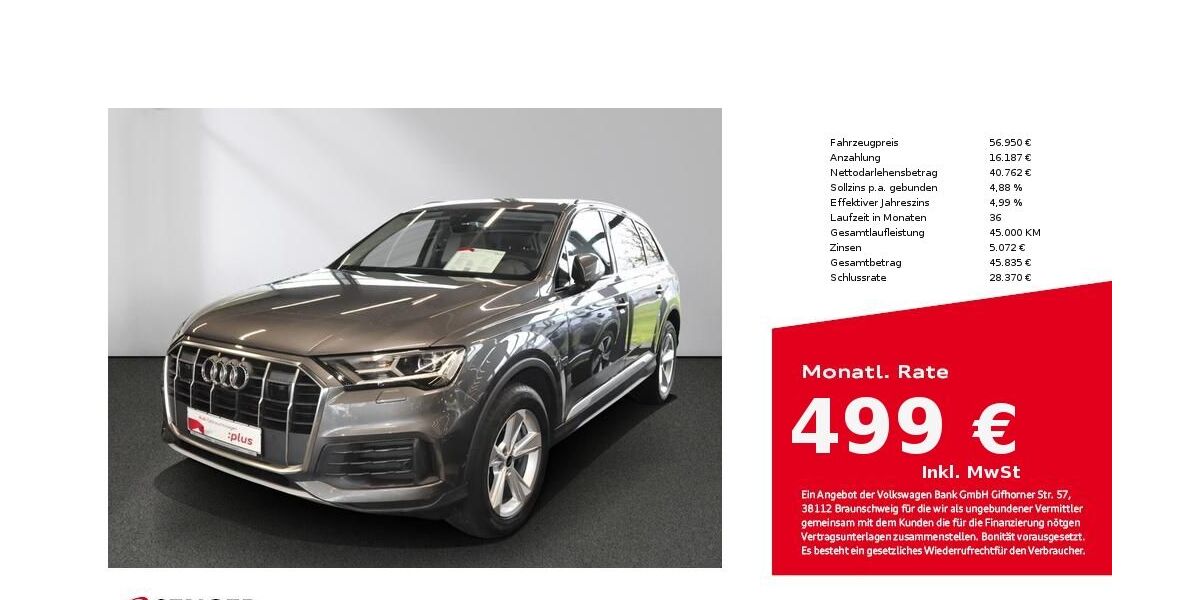 Audi Q7 109.050 km 56.950 &euro; Lübeck 23556