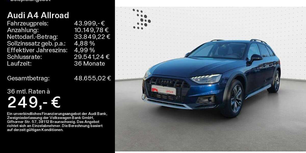 Audi A4 allroad 16.072 km 43.999 &euro; Eisenach 99817