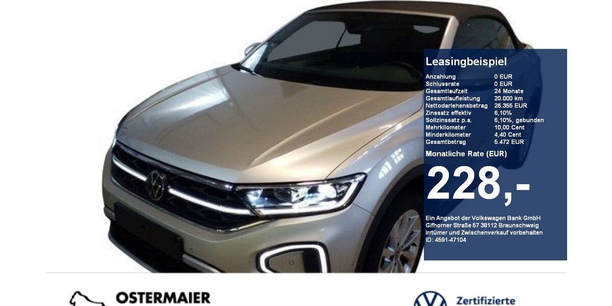 VW T-Roc 9.110 km 26.355 &euro; Vilsbiburg 84137