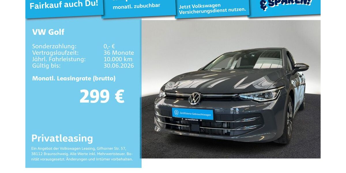 VW Golf 26.264 km 28.492 &euro; Mannheim 68309