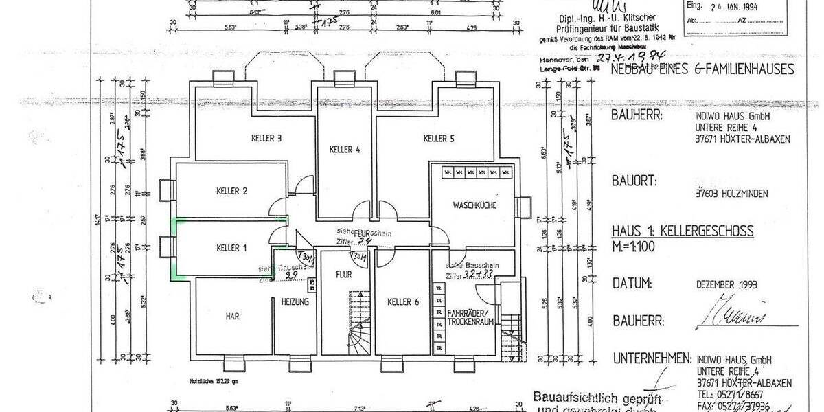 Etagenwohnung Holzminden - 4 Zimmer, 101 m&sup2;, 145.000&euro; | Angebot:26015439