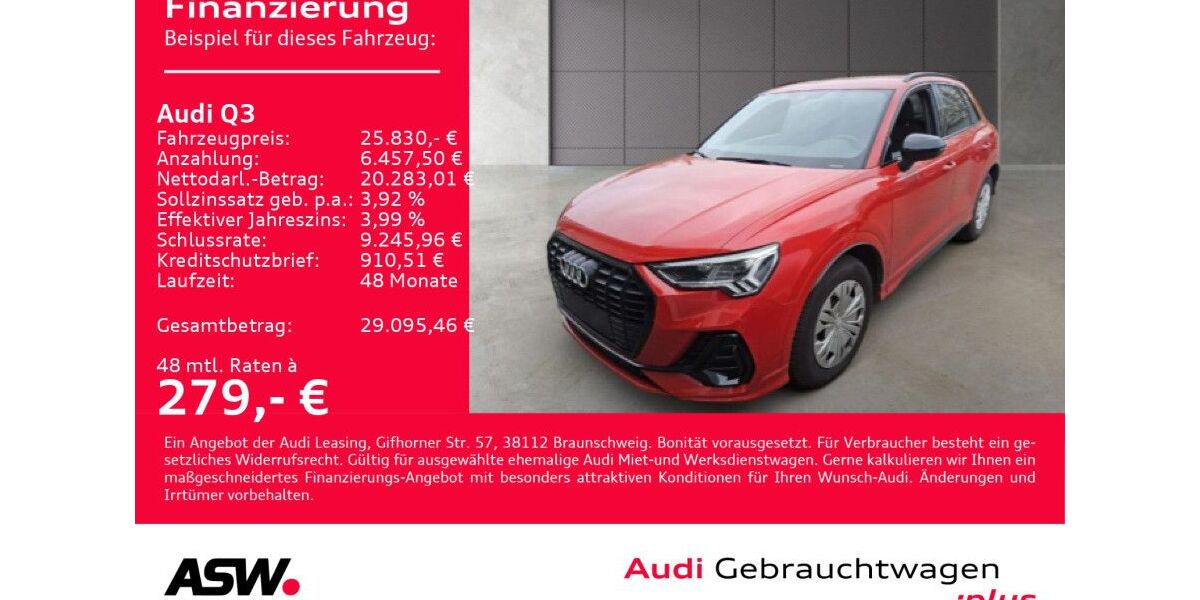 Audi Q3 76.300 km 25.830 &euro; Heilbronn 74074