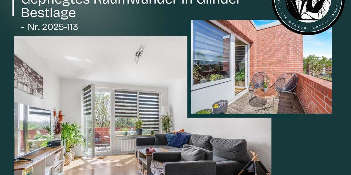 Etagenwohnung Glinde - 3 Zimmer, 77 m&sup2;, 925&euro; | Angebot:26428834