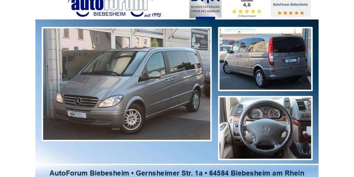 Mercedes-Benz Viano 274.000 km 8.999 &euro; Biebesheim am Rhein 64584