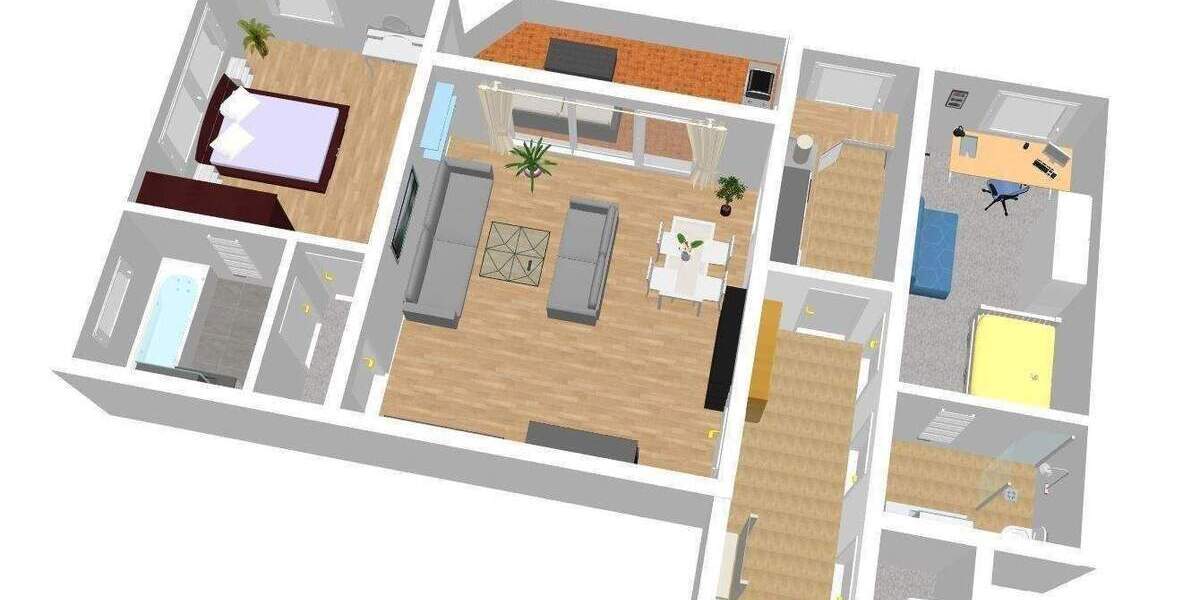 *Gerüstet für die Zukunft* 3-Zimmer-Wohnung mit Balkon 3 zimmer