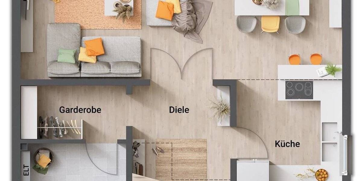 Mehrfamilienhaus, Wohnhaus Nottuln - 5 Zimmer, 145 m&sup2;, 299.150&euro; | Angebot:25728959