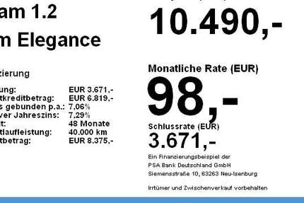 Opel Adam 64.487 km 10.490 &euro; Waiblingen 71332