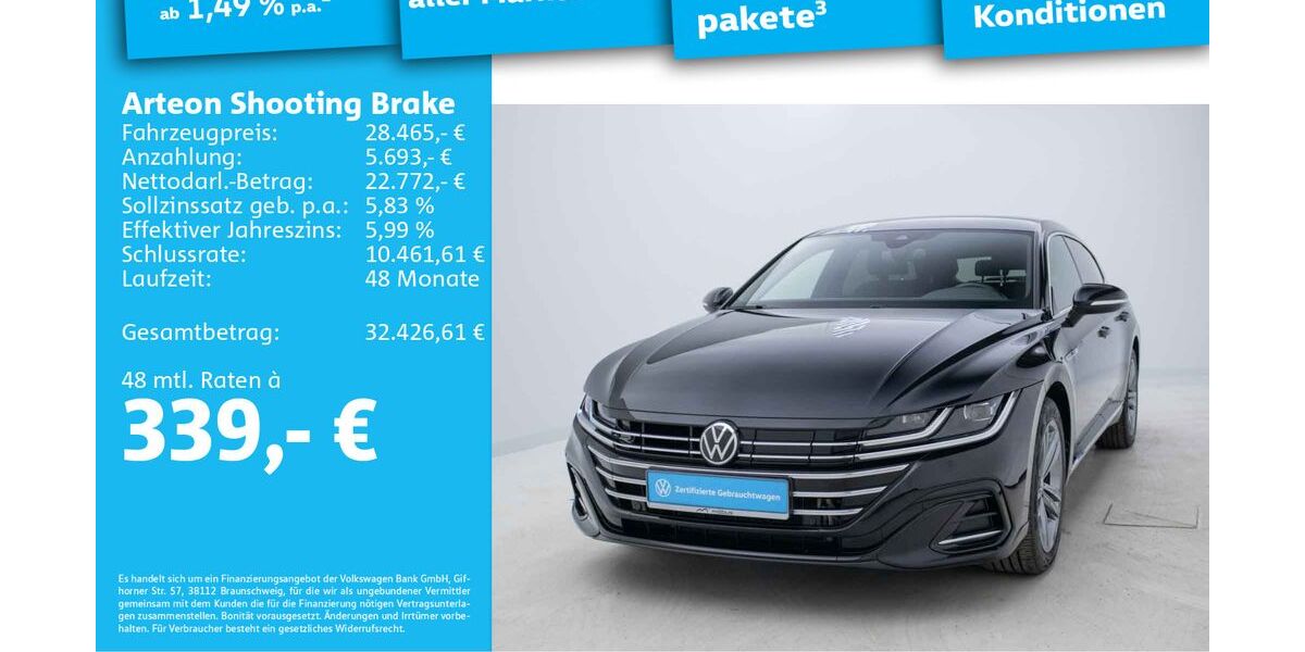 VW Arteon 53.953 km 27.589 &euro; Berlin 13088